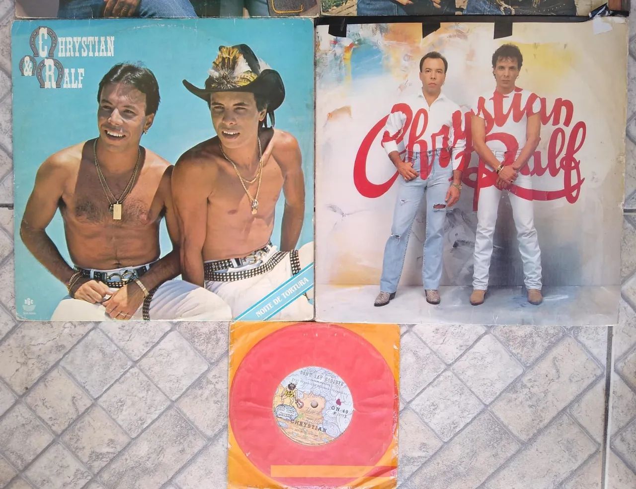 Coleção disco vinil LP Christian e Ralf compact disc sertanejo  - Foto 5