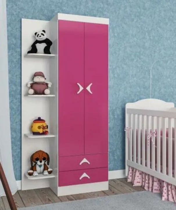 guarda roupa infantil 2 portas  - Foto 3