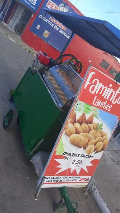 Carrocinha p moto com reboque  - Foto 2