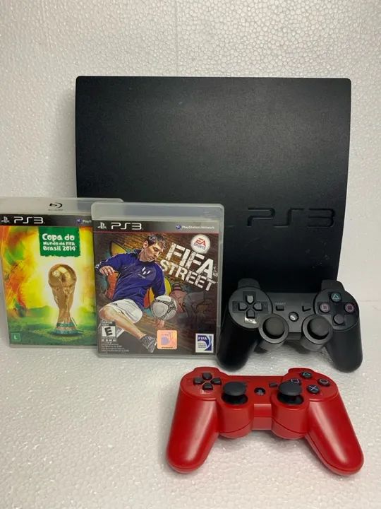 PS3 Slim Seminovo Destravado com Garantia