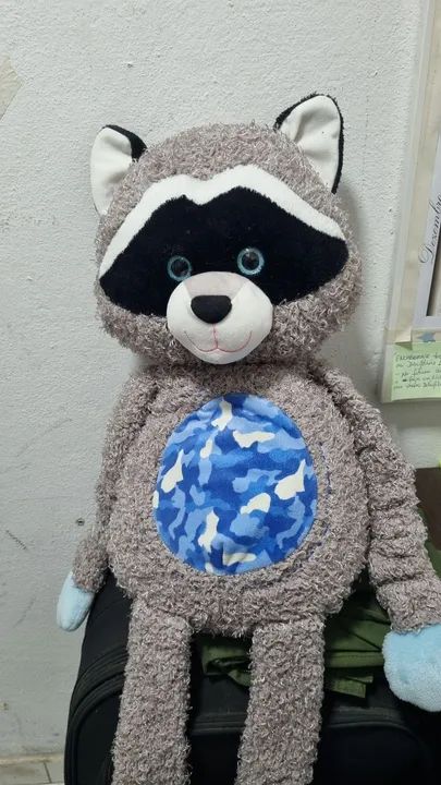 Pelúcia de Guaxinim