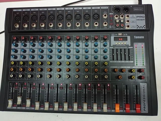 Mesa de Som Tomate Tyt-012 C/ garantia