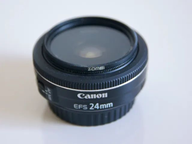 Lente Canon EF-S 24mm f/2.8 STM + Filtro ND ZOMEI - Promoção Imperdível!