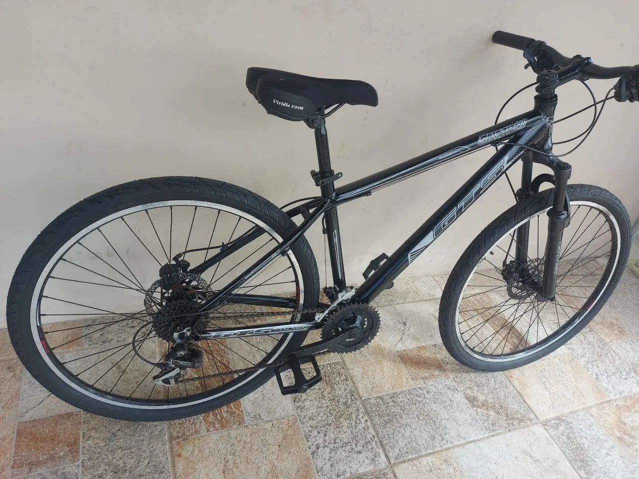 Bicicleta aro 27.5 freio a disco só pelar 21 marchastop a bike - Foto 2