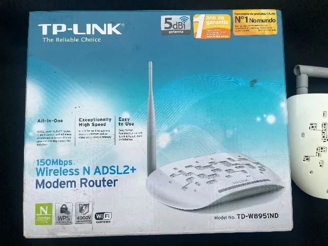 Modem Roteador TPLINK SemiNovo - Foto 2