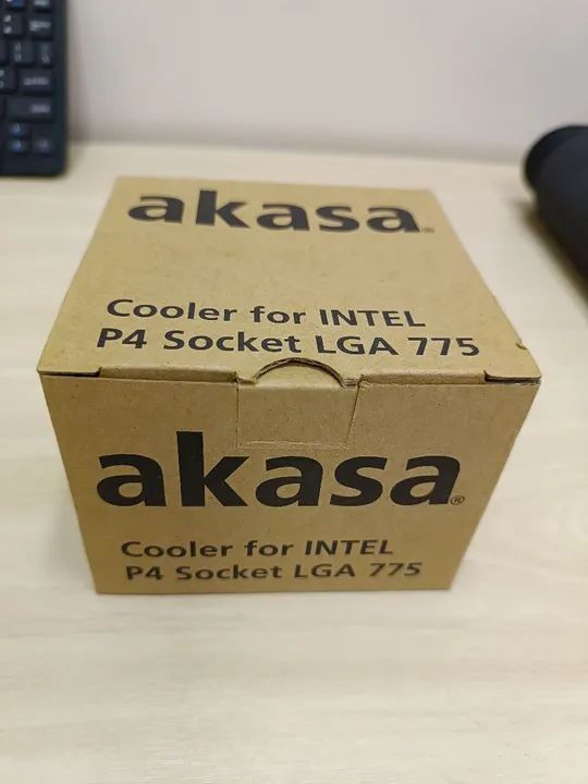 Cooler Socket 775 Akasa Original Novo