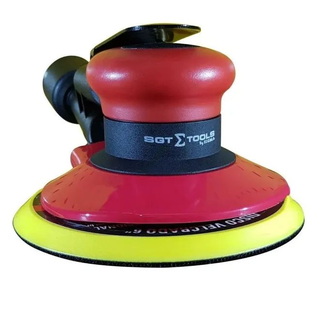 Lixadeira Roto Orbital Pneumatica Com Aspiracao 6" Sigma SGT-0319 - Foto 2