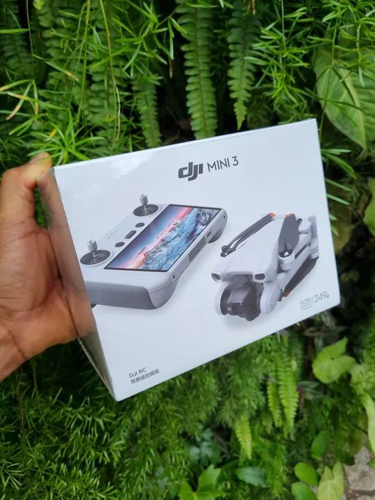 Drone DJI Mini 3 controle com tela RC-1 standart Lacrado