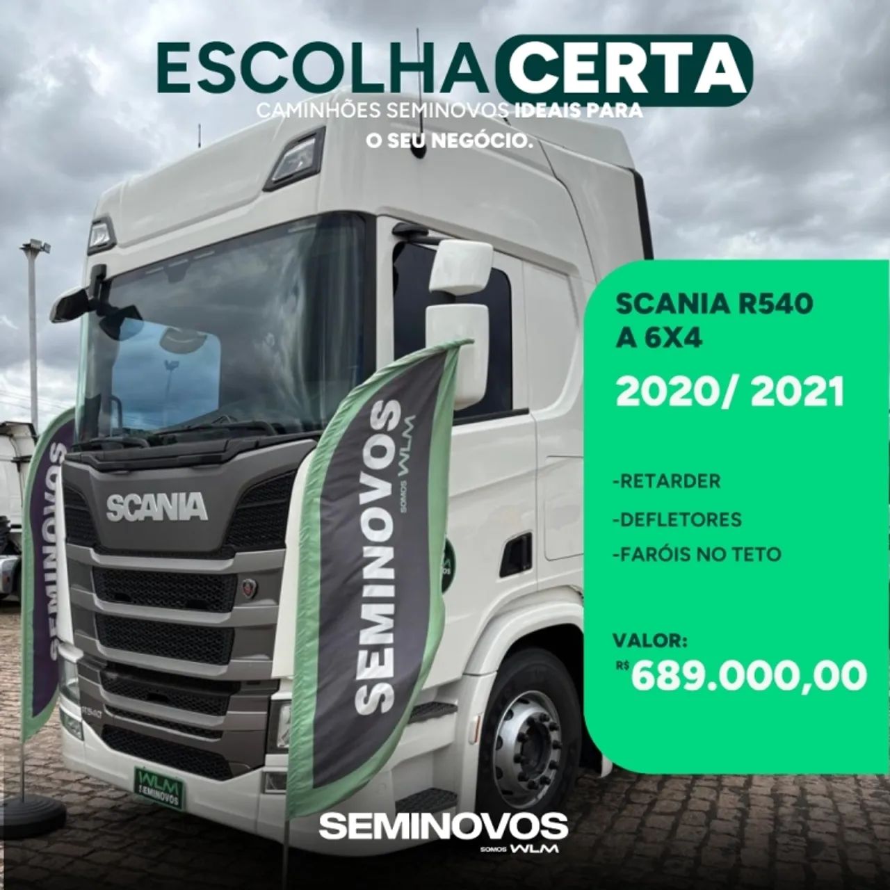 SCANIA R 540 A6X4