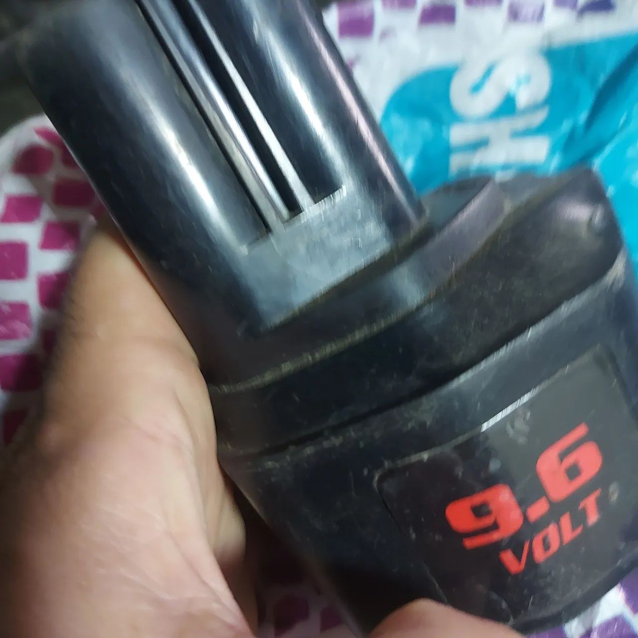 Bateria parafusadeira Skill 9,6 Volt funciona 