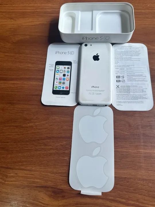 IPHONE 5C 4G BRANCO 8GB TELA 7" APPLE A6 VIDEO FULL HD GPS WI-FI BLUETOOTH CAMERA 8MPX DES - Foto 4