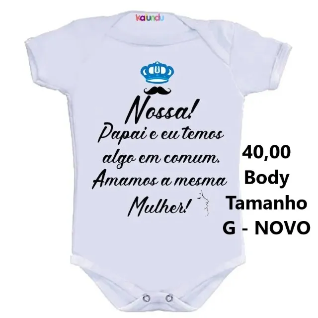 Body Tamanho G. NOVO