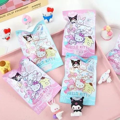 Borrachas Surpresa SANRIO! - Kit com 4 - Pronta Entrega - Foto 2