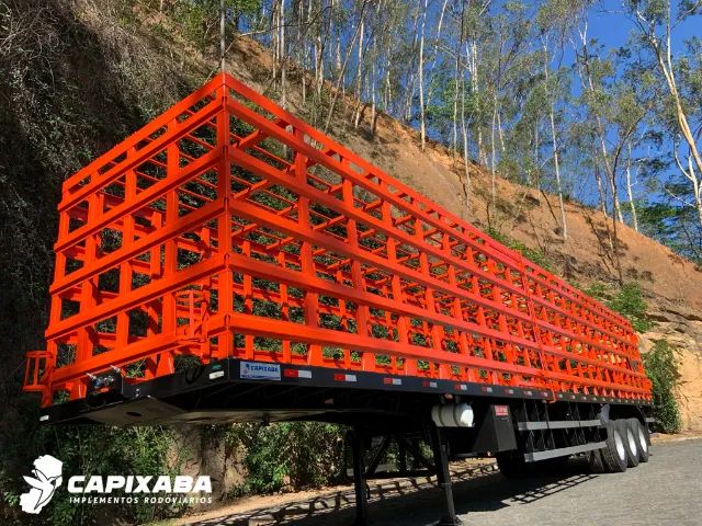 Carreta gaiola transporte de gás 1740 botijão P13 - Foto 4