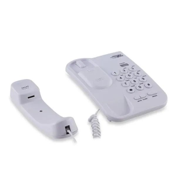 Telefone De Mesa Branco Force Line - Foto 2