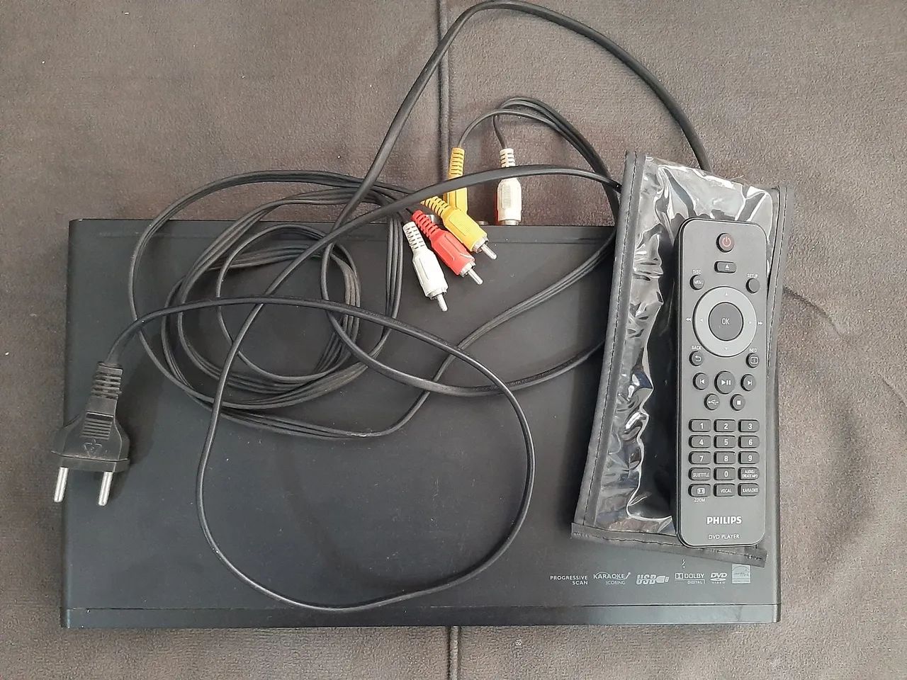 DVD Philips com karaokê de pontuação - Foto 2