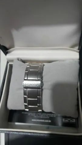 Relógio de pulso Orient Analógico pulseira aço  - Foto 2
