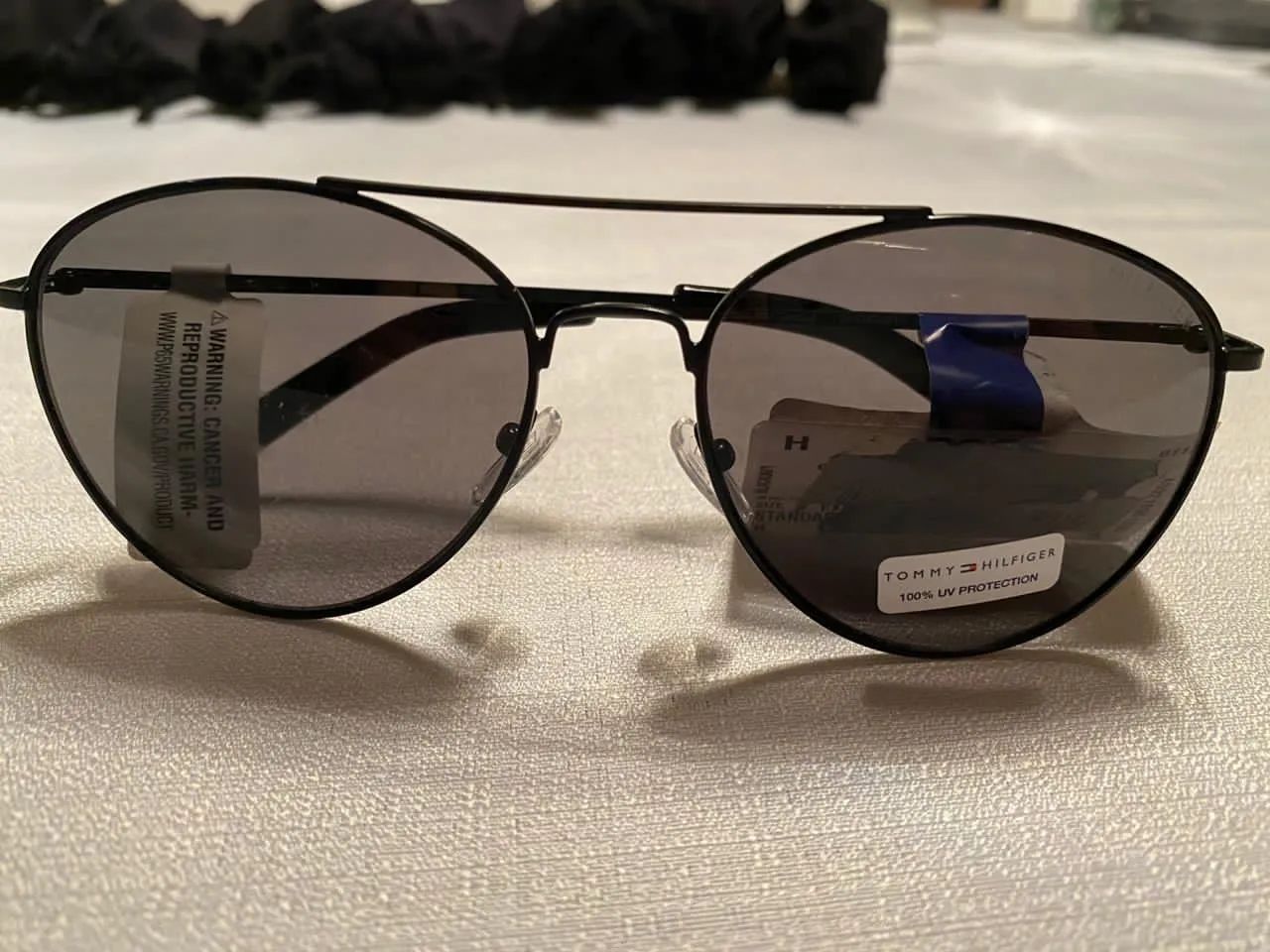 Óculos de sol amarelo com lentes espelhadas - Foto 4