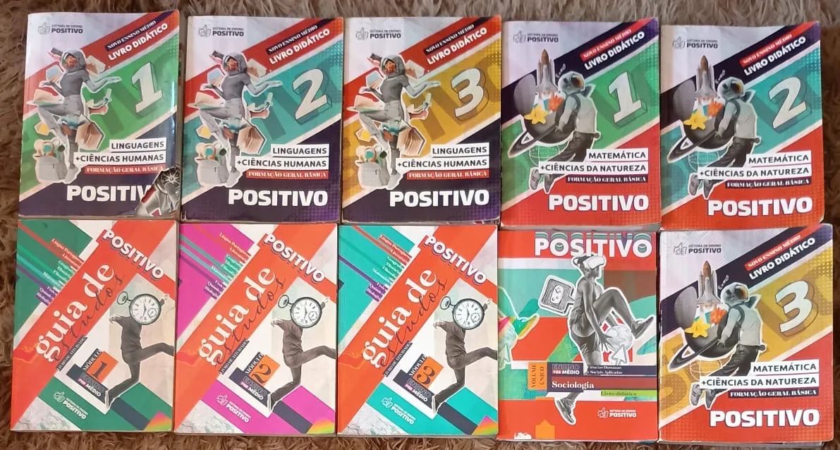 Livro didático 1 ano ensino médio sistema positivo.  - Foto 2