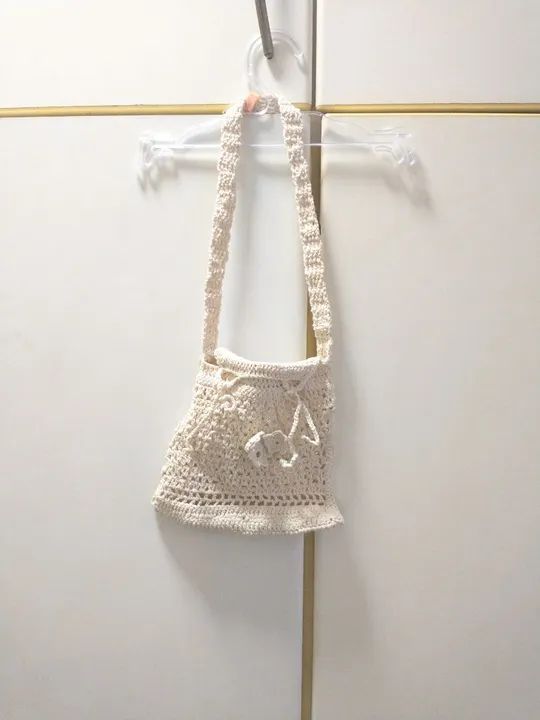 Bolsa infantil de crochê  - Foto 5