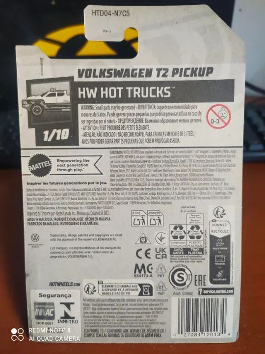 Hot Wheels - Volkswagem T2 Pickup - Foto 2