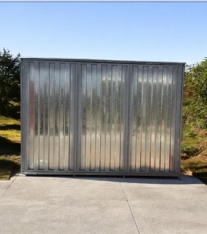 Container galvanizado desmontável