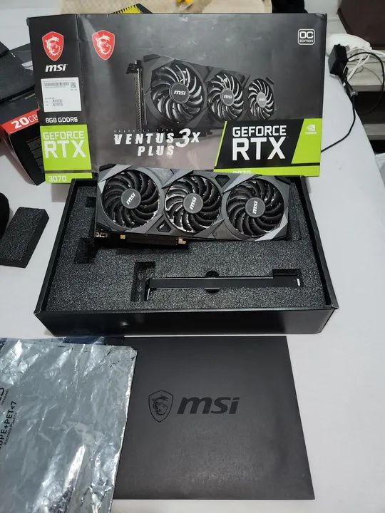 RTX 3070 MSI VENTUS 3X PLUS 8GB