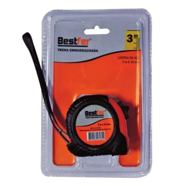 Trena Automática Com Ponta Imantada 3m X 19mm - Bestfer 2