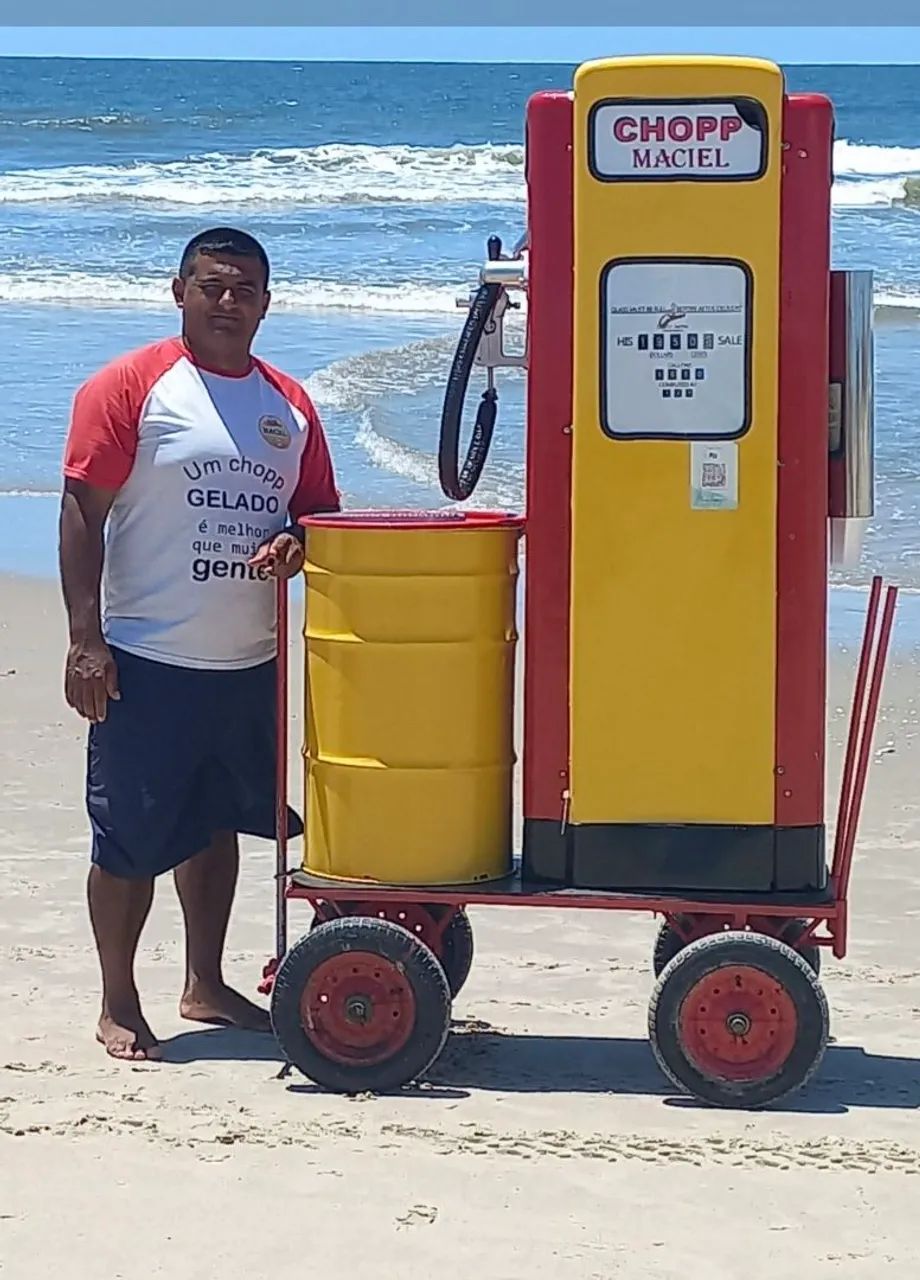 CHOPEIRA ESTILO BOMBA DE COMBUSTÍVEL  - Foto 3