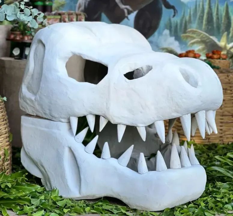 Escultura em fibra de vidro e resina