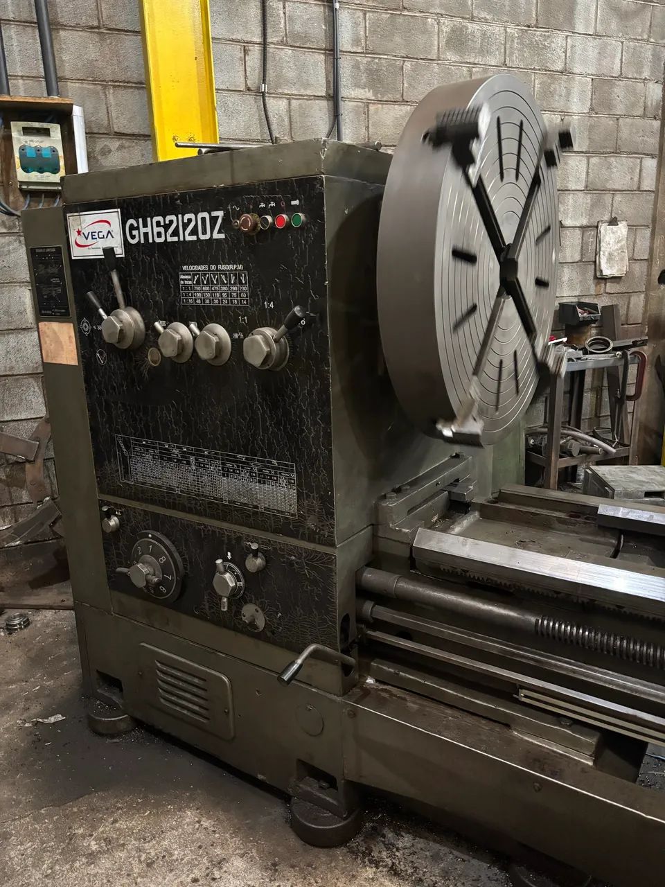 Torno mecânico 1200x2000 - Foto 4
