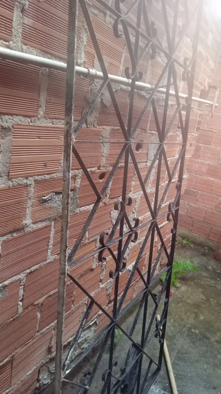 Portão de grade