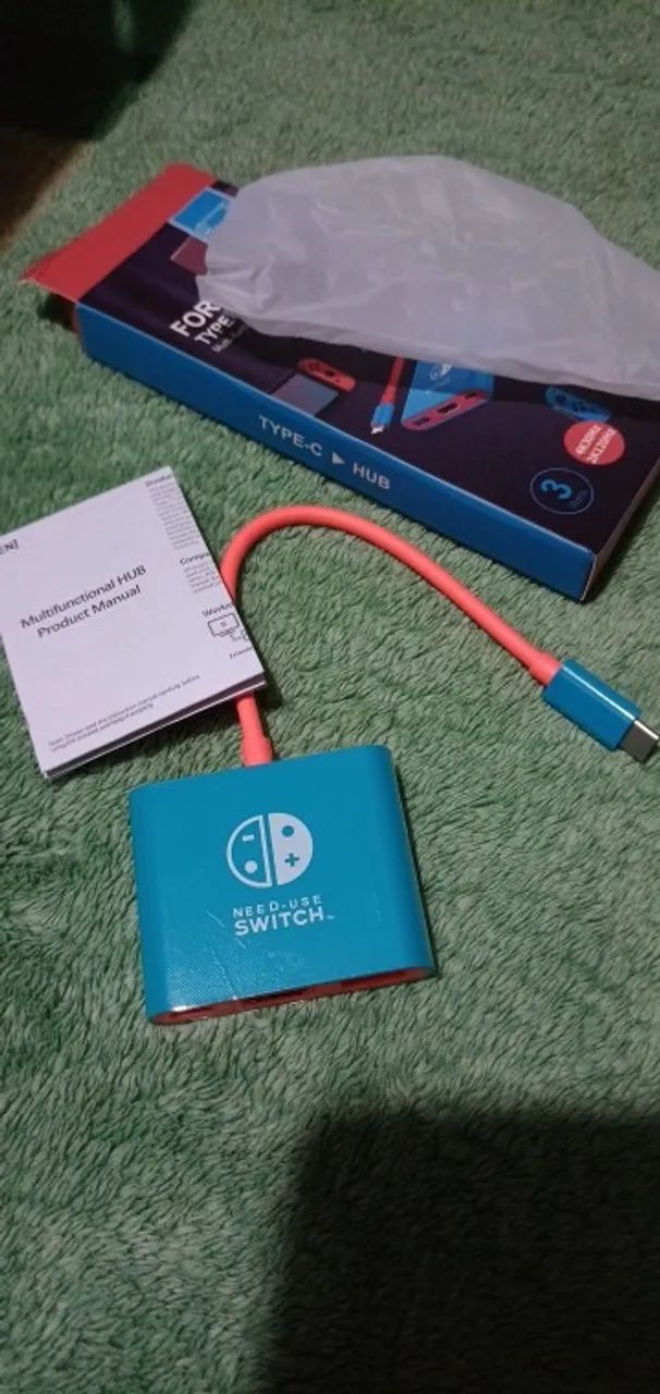 Docking Station Portátil 3 em 1 para Nintendo Switch - Foto 2