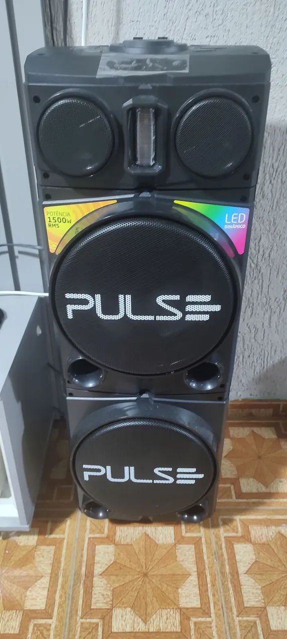 Caixa de som Pulse 1500 e RMS  - Foto 5