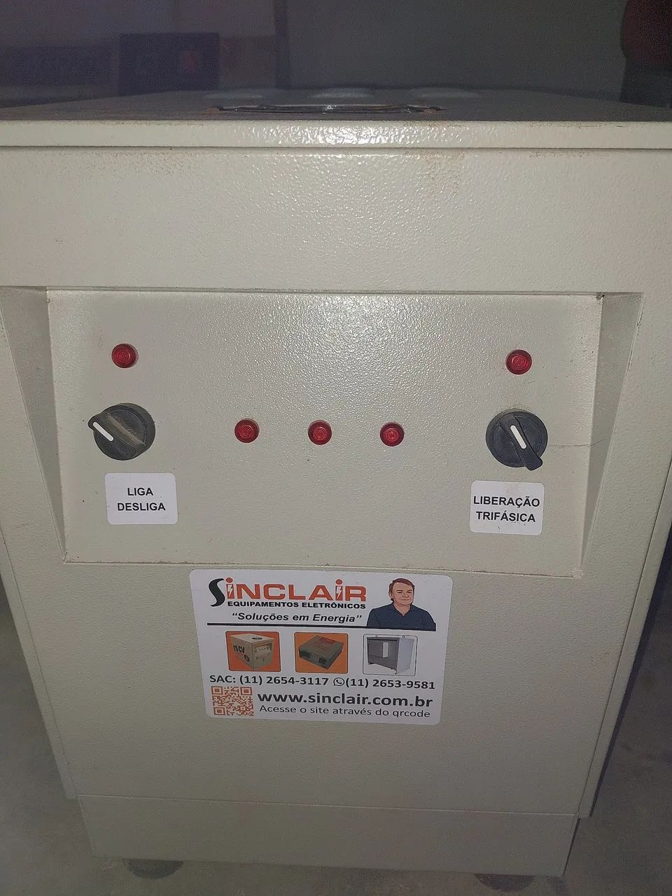 Painel de Controle Sinclair