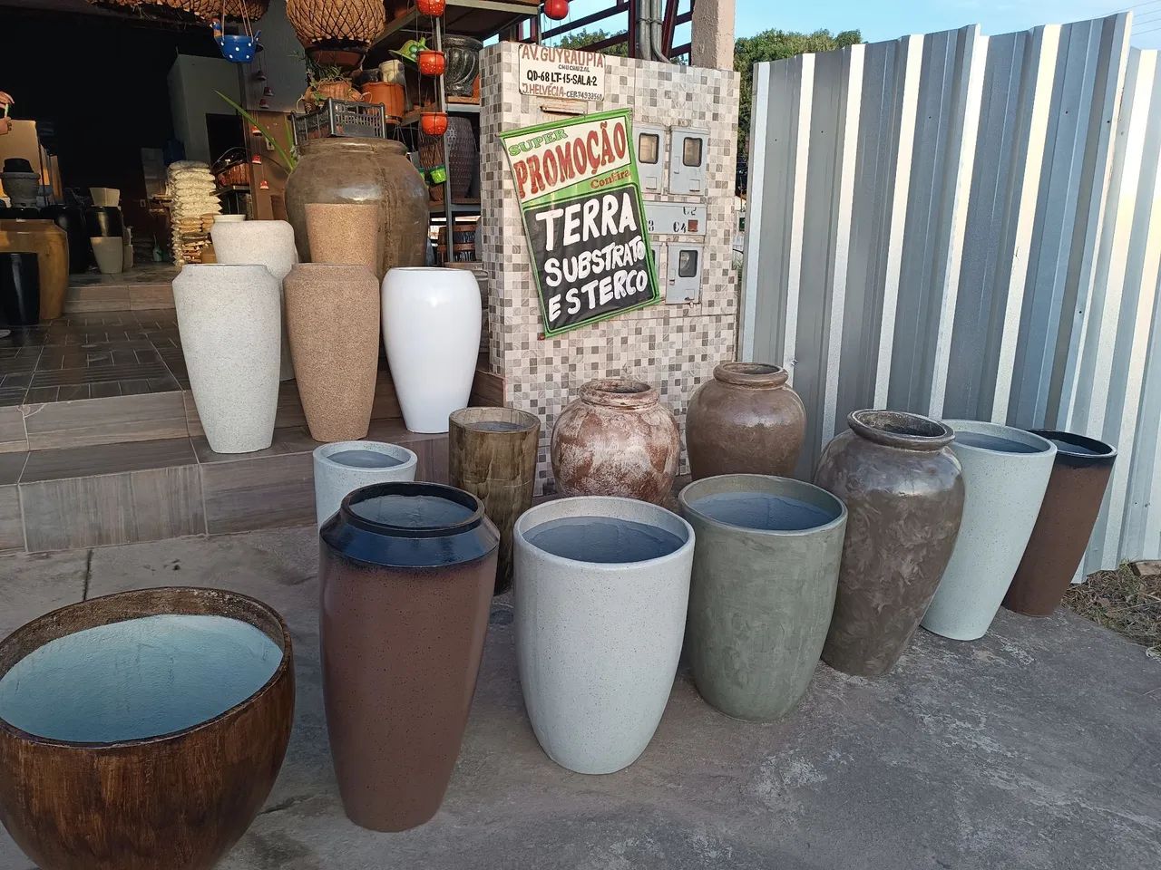 Vasos vários modelos 