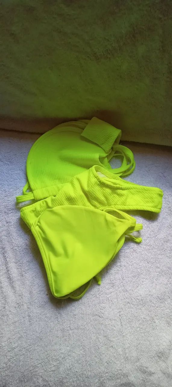 Biquíni Neon Verde - Tamanho m - Foto 4