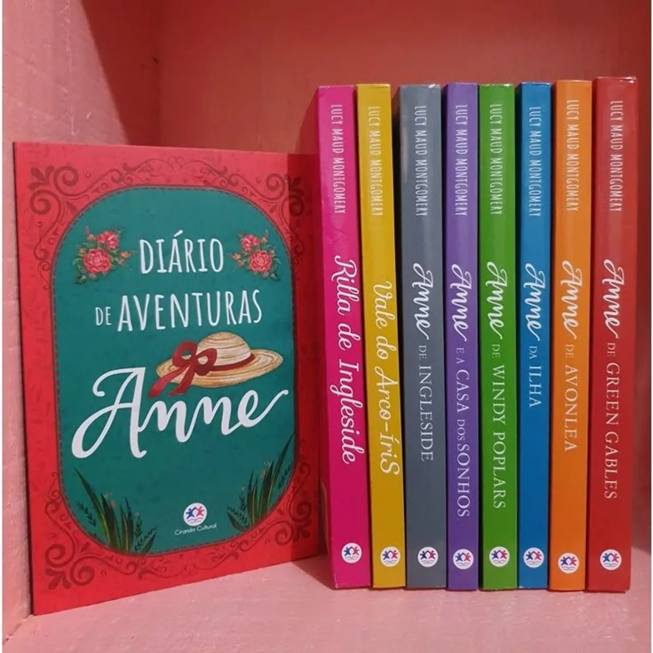 Coleção Anne de Green Gables - 8 livros + 1 Diario