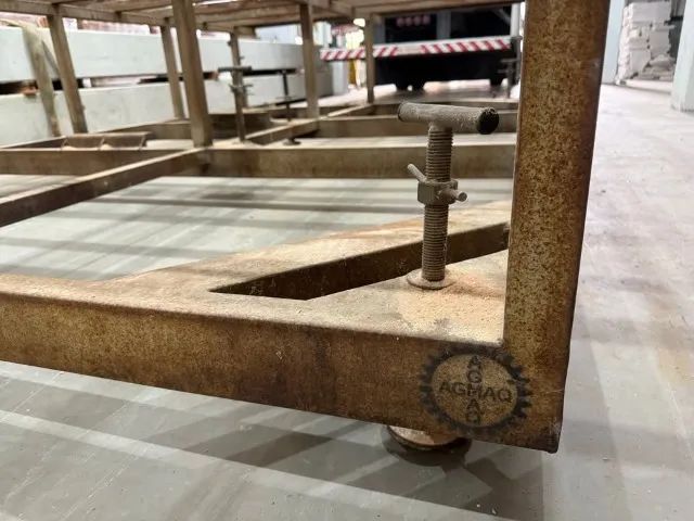 Mesa fixa industrial Agmaq para corte de vidro - Foto 4