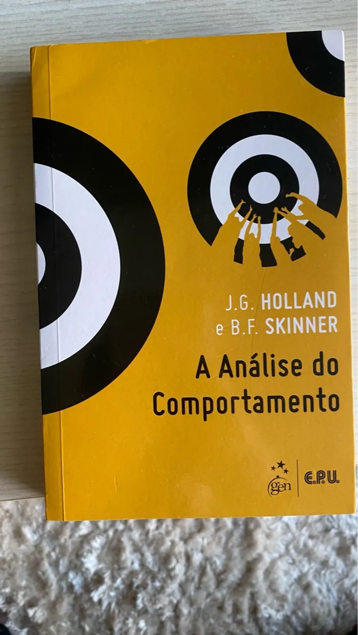 Livro: A Análise do Comportamento - J.G. Holland e B.F. Skinner