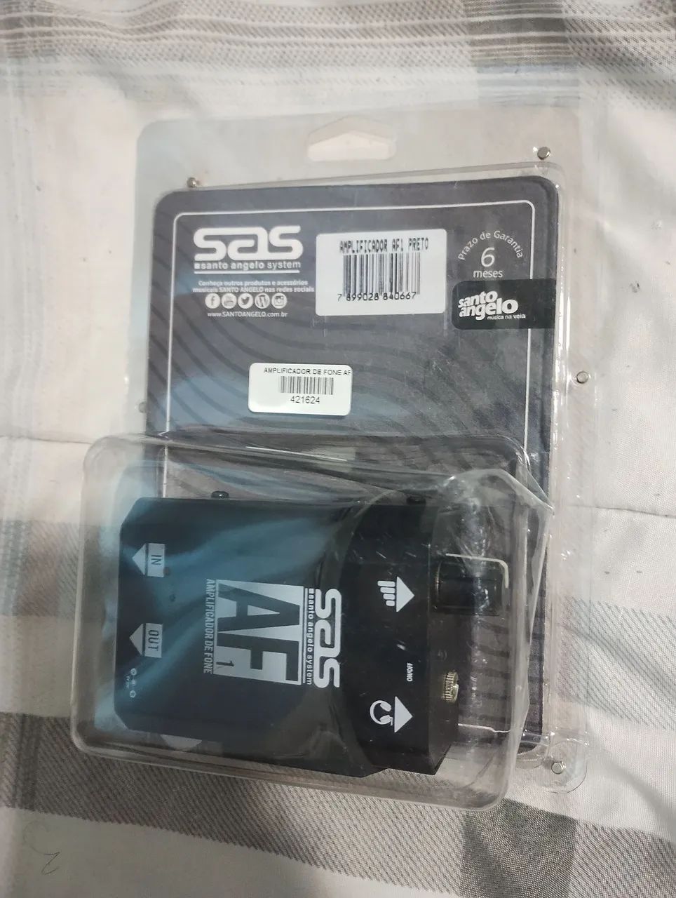 Santo Ângelo Af1 Amplificador De Fones - Preto - 6 W<br> - Foto 2