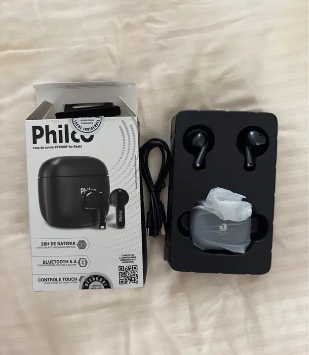 Fone de Ouvido Philco PFI200P Air Beats Bluetooth 