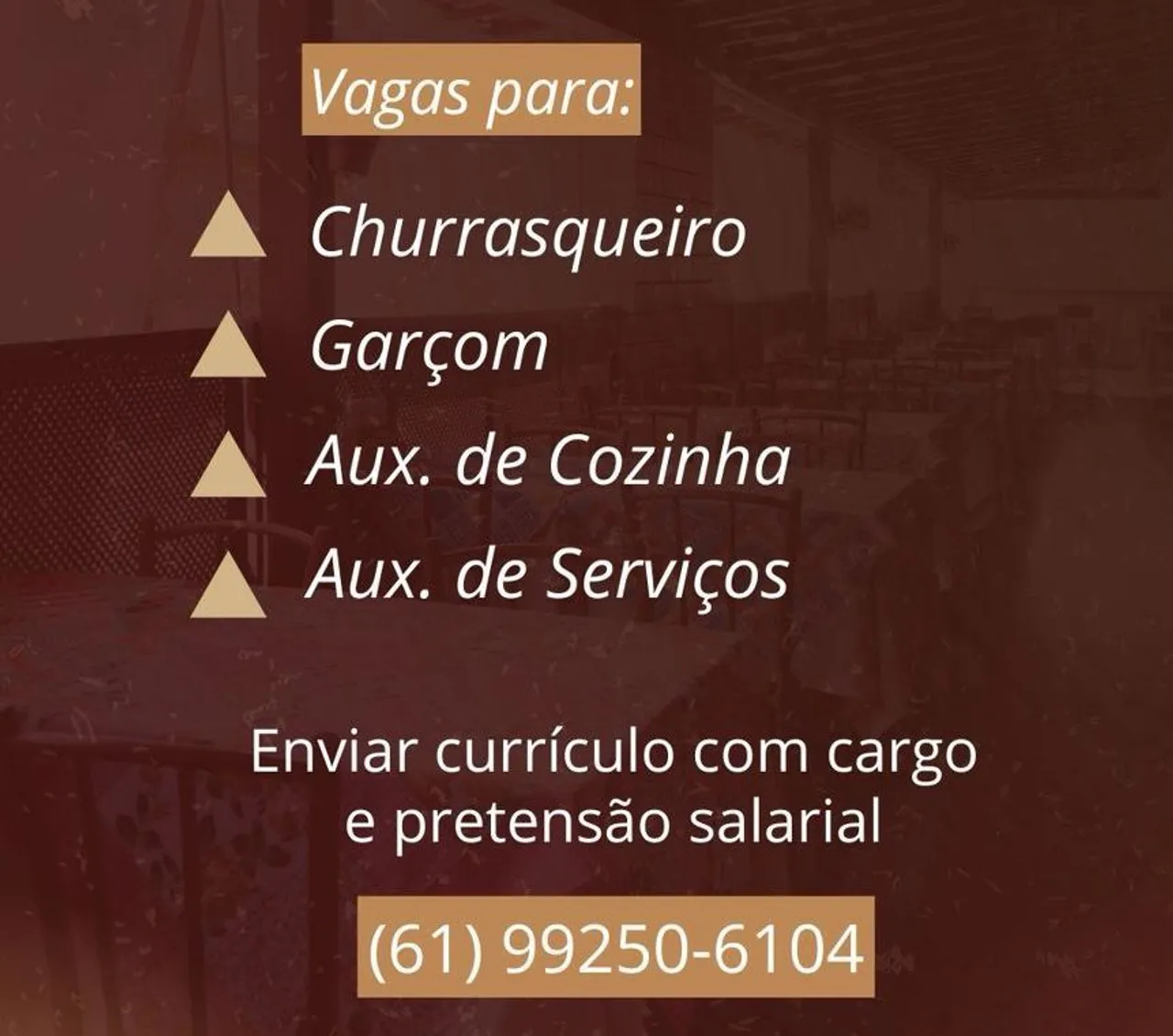Contratação Imediata