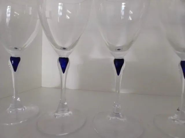  Antiguidade  Jogo de 7 Taças em Cristal D'arques 20 cm x 8 cm - Foto 2