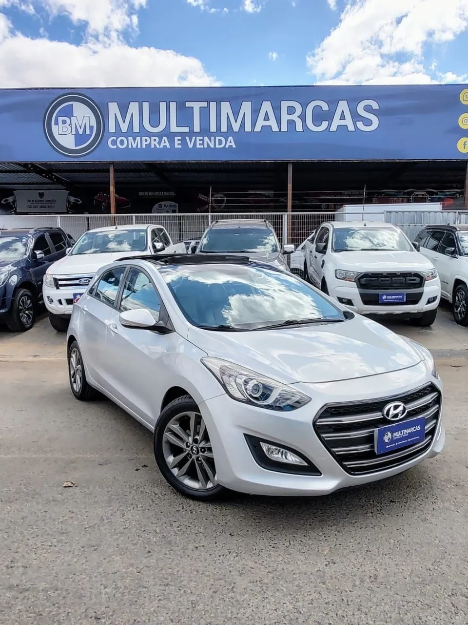 Hyundai I30 2016 1.8 Automático Baixo Km Teto Solar Impecável .