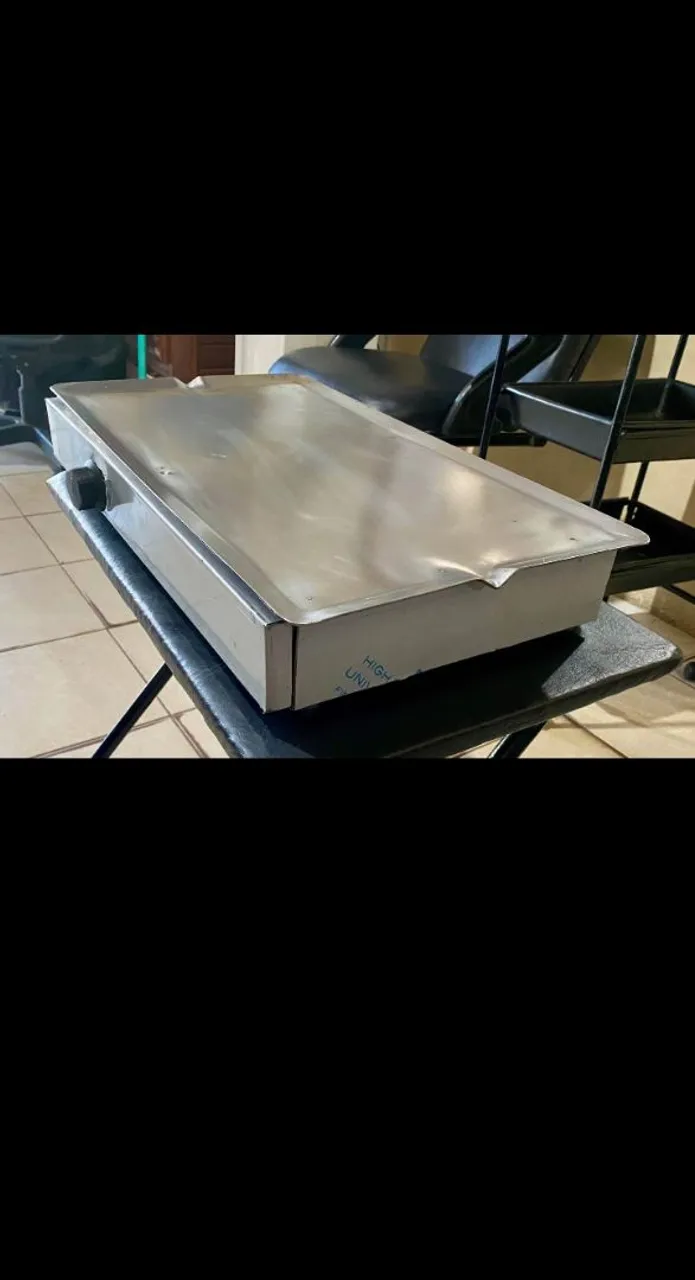 Chapa de Lanches Industrial a Gás