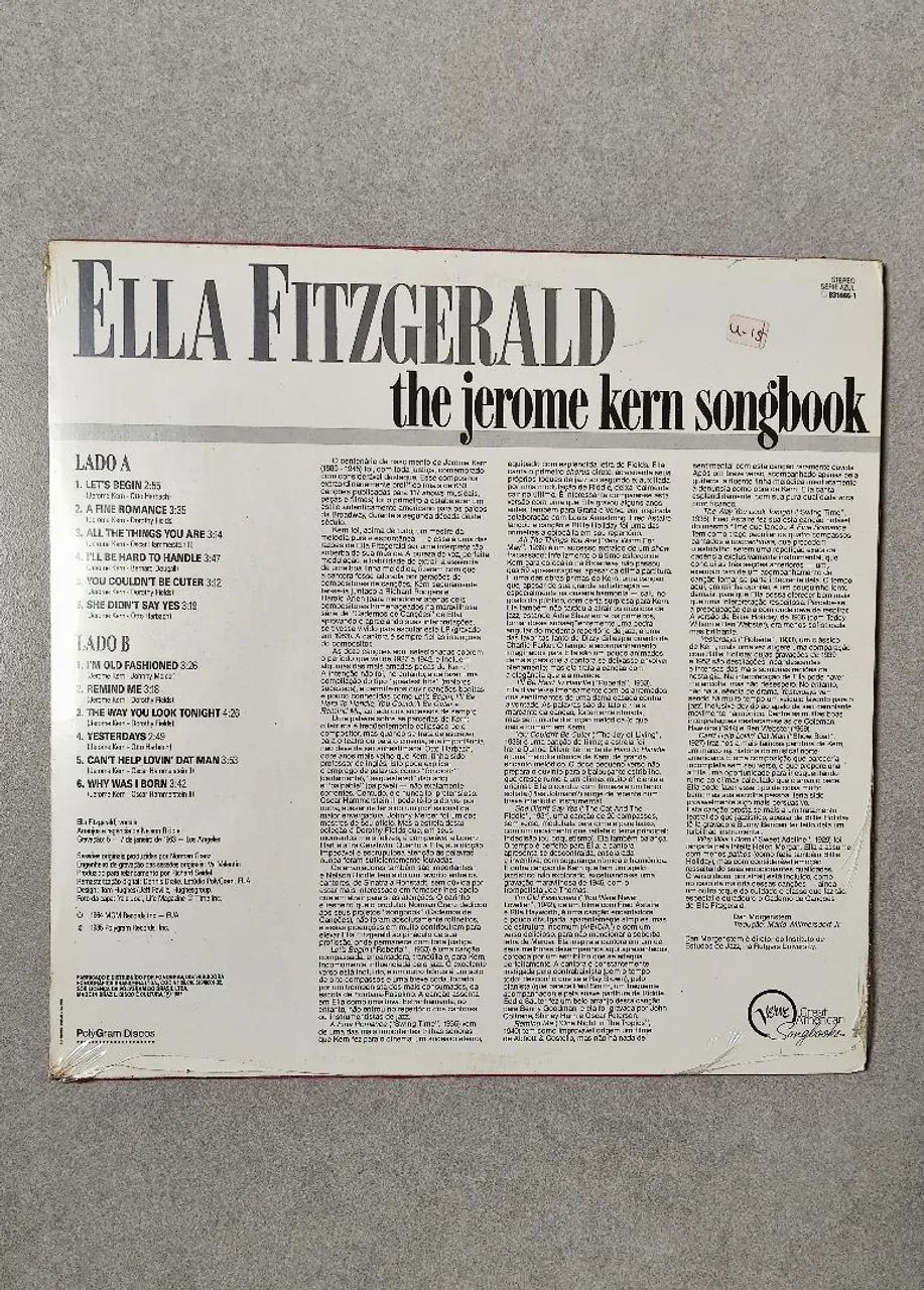 2 Discos de Vinil Ella Fitzgerald, lacrados - Foto 5