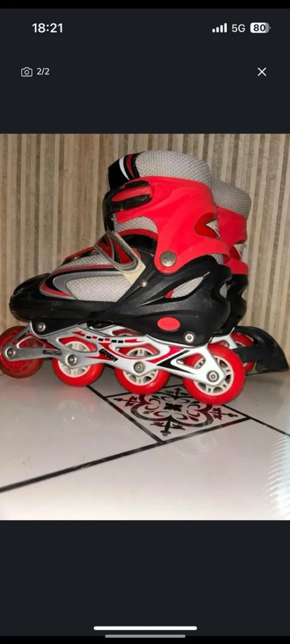 Patins Inline tamanho 38 ao 40