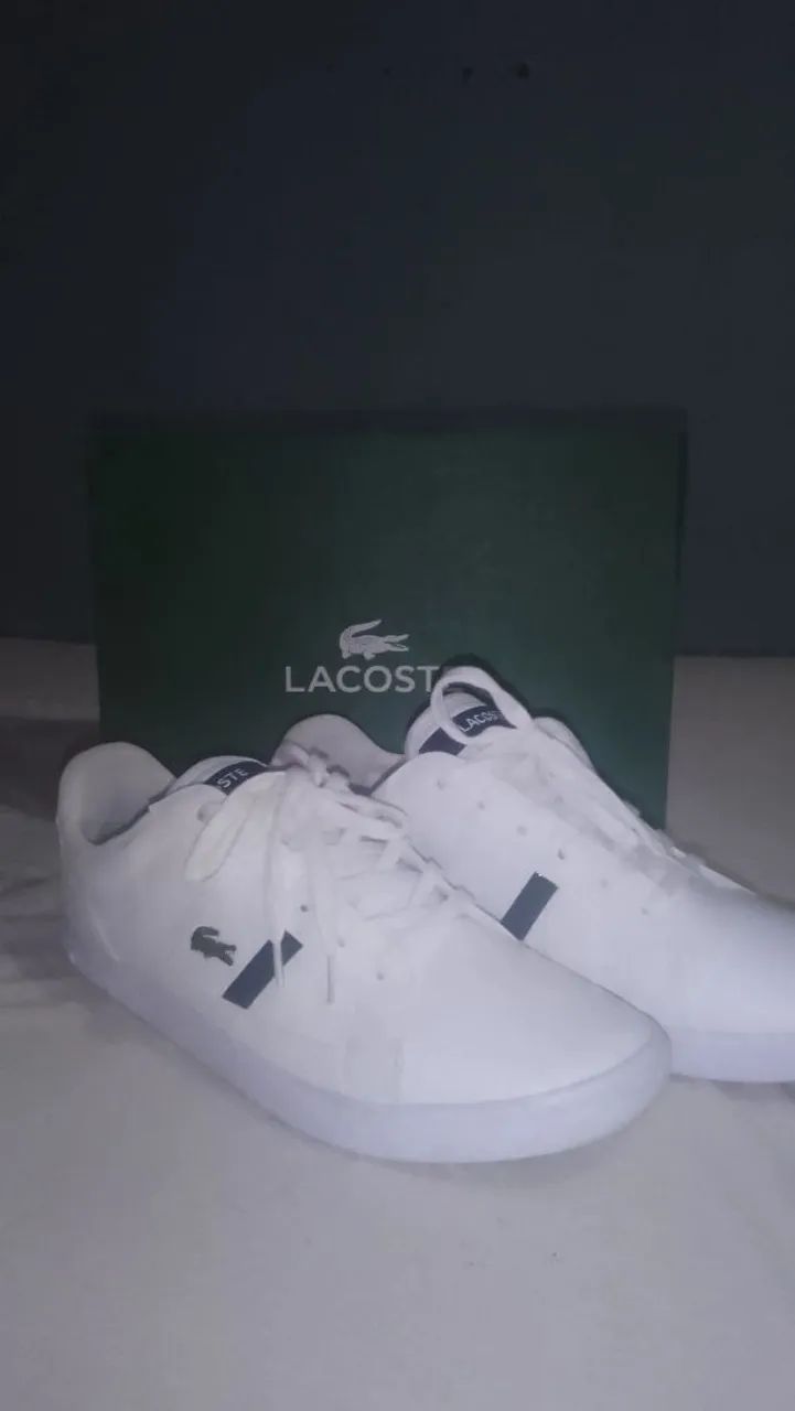 Tênis Lacoste Branco original  - Foto 3