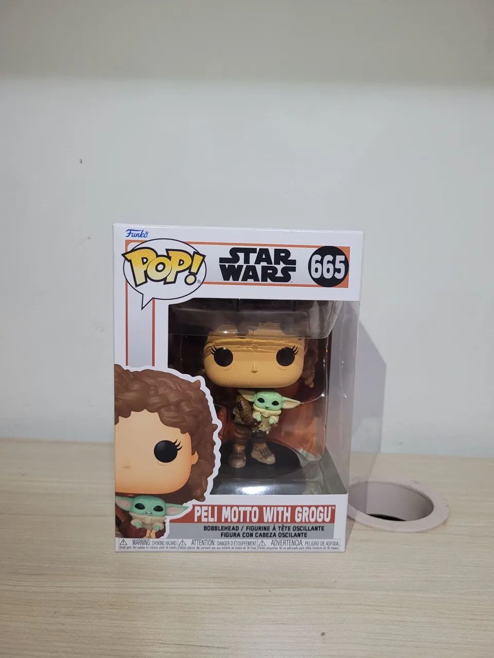 Funko Pop Peli Motto with Grogu - Star Wars